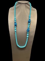 Collana Rajola Donna in Pietre dure Pasta di turchese 54-614-4 - 54-614-4
